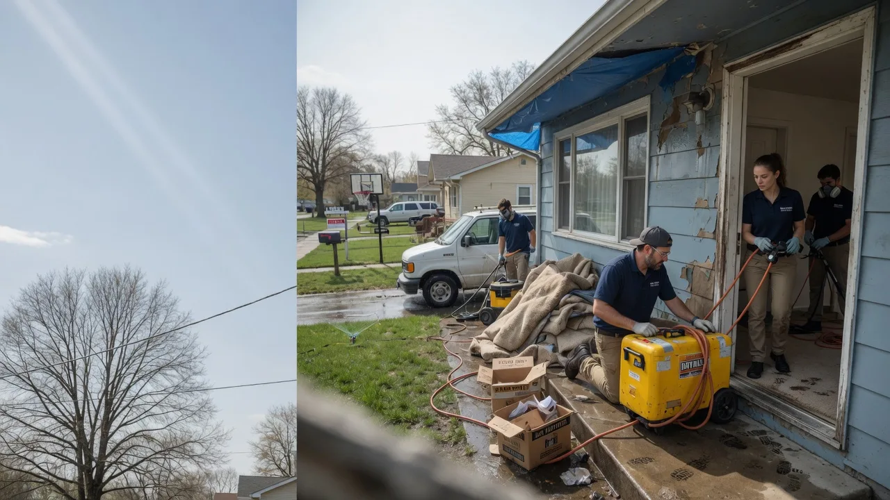 Basement Flood Cleanup in Clifton, IL near me